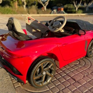 COCHE BATERÍA INFANTIL BENTLEY BACALAR 12V, ROJO, 4 MOTORES DE 12V - INDA428-AC-JE1008RED